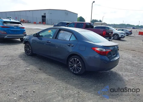 2015 Toyota Corolla S Plus из США, поврежденный, VIN 2T1BURHE6FC334808
